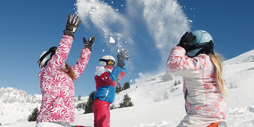 Schneespaß für die ganze Familie